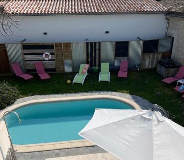 La Flotte Villa | Le Clos des Figuiers villa pool and jacuzzi