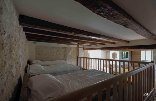 Pamproux Bed & Breakfast | Le Petit Courault: Renovated mill, sleeps 35 comfortably in the heart of nature.