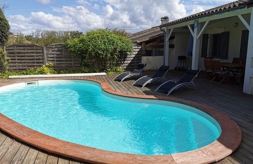 Chalais House | Le Sorbier - Villa Charmant Avec Piscine Privé