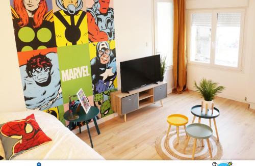 Jaunay-Clan Apartment | Little America - Appart Hôtel 3km Futuroscope