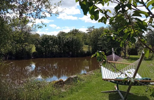 Parsac RV Rental | lovely furnished sibleybell tent, experience the feeling of camping with luxury.