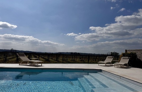 Saint-Sulpice-de-Faleyrens House | Luxury 3-bedroom king-size house with pool view