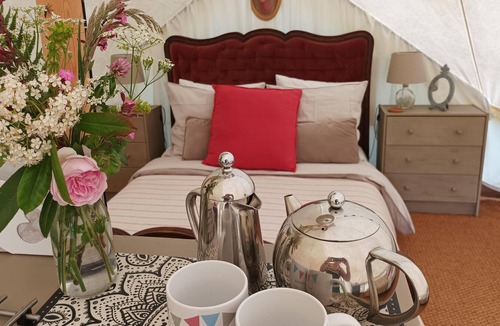 Auzances Cabin | Luxury Bell Tent Glamping in the heart of rural France