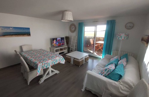 Biscarrosse Plage Apartment | Magnifique T3 avec Terrasse en front de mer (154)