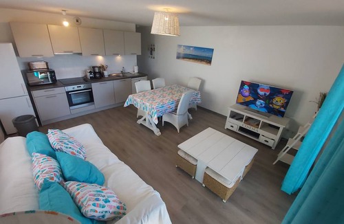 Biscarrosse Plage Apartment | Magnifique T3 avec Terrasse en front de mer (154)