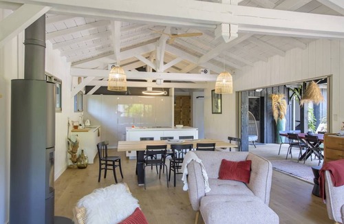 Cap-Ferret House | Magnifique maison climatisée dans les vallons avec piscine