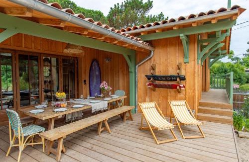 L'Herbe Villa | Magnifique maison à 20 m de la mer vue bassin