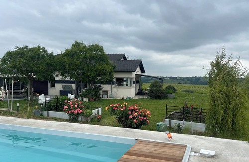 Sainte-Croix-Du-Mont Villa | MAISON CONTEMPORAINE AU MILIEU DES VIGNES 200 m2 - 6 personnes - LUXE.