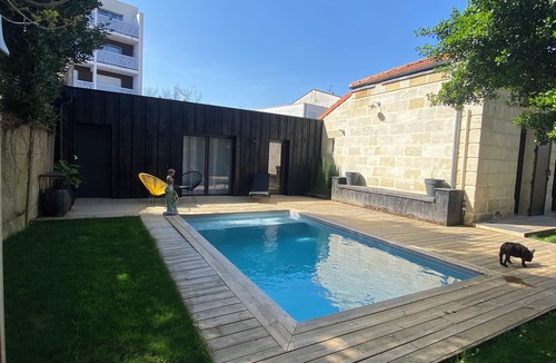 Saint Augustin House | Maison Pierre 3 bedrooms with swimming pool Bordeaux Near Stade Chaban Delmas