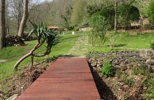 Rochechouart Cottage | Mill, private island, heated swimming pool June to September below the Castle