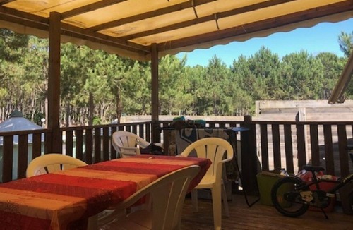 Saint-Girons Plage House | Mobilhome 4/6 people direct access to the beach