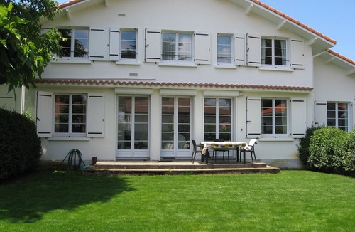Mimizan Apartment | OCEANONOX n ° 5 apt * comfortable, 500m beach, quiet, Wi-fi, holiday vouchers, ground floor garden