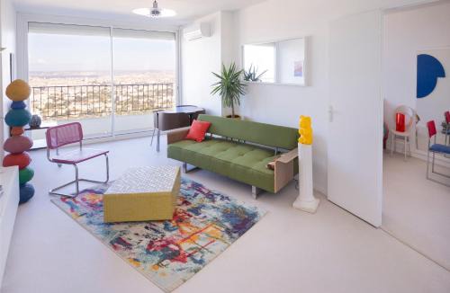 La Panouse Apartment | Panoramic view of Marseille for two