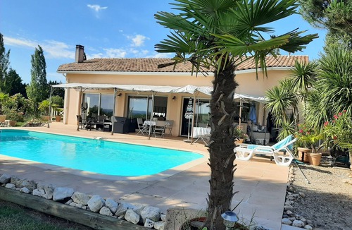 Virazeil House | PROMO VILLA, 4-12pers, panoramic view, private swimming pool, quiet
