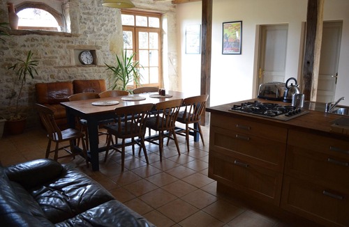 Pleuville House | Quiet Gite In Château Grounds in Rural Charente, With Pool And Access To Park