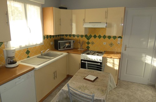 Saujon House | Recently Built 2-Bedroom House with Large Yard Near Royan