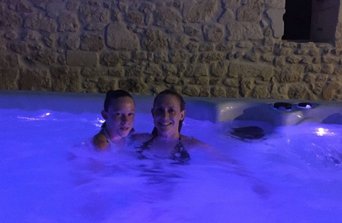 Pons Cottage | Riverside cottages & watermill in Pons with heated swim spa/pool