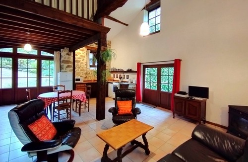 Busserolles House | Riverside Mill in walking distance of village with Restaurant / Bar & Bakery