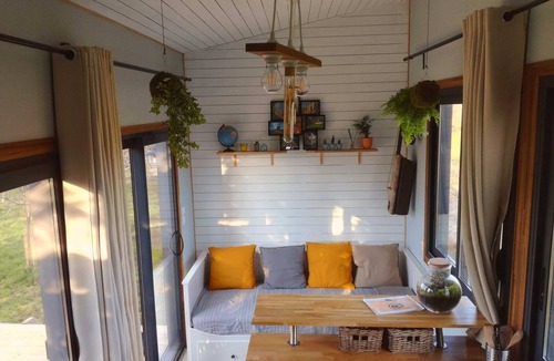 Riocaud Cabin | Séjour Détente Dans une Tiny House et son Bain Bordelais