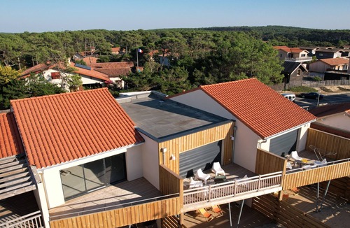 Contis-les-Bains House | Sea view in the heart of Contis plage