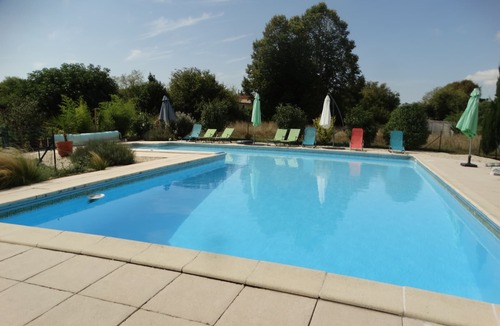 Lorignac Cottage | Single-storey gîte air conditioner 5 pers WIFI heated summer pool pet-friendly