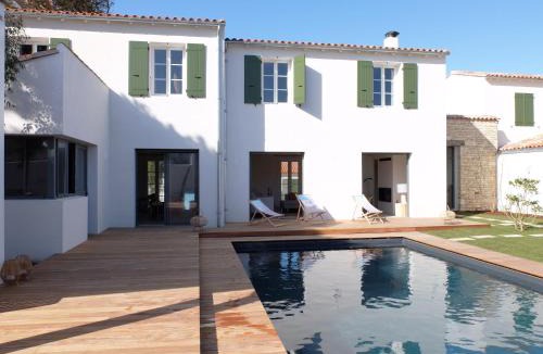 La Couarde-sur-Mer House | Somptueuse villa 9 chambres et sa piscine privé - 100 m de la plage