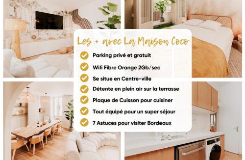 Bordeaux City Centre Apartment | Spacious 5-Bedroom Home with Terrace, Air Conditioning and Parking