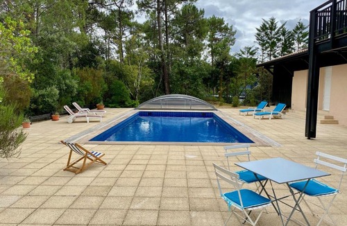 Lacanau-Ocean House | Spacious villa with huge pool in quiet location close beach