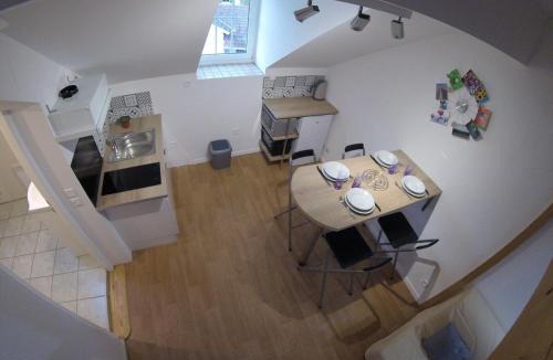 Pau-Sud Apartment | Studio mezzanine des Eaux Vives