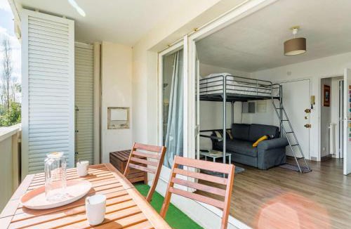 Biarritz Apartment | Studio moderne 2* avec balcon, parking, Wi-Fi - Quartier Larochefoucauld à Biarritz - FR-1-3-487