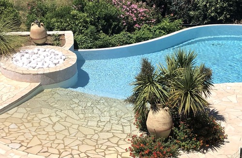 Cap Benat Villa | Superb villa in Cap Benat domain, sea view, pool and close to private beaches.