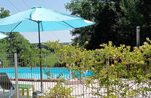 Saint-Just House | 'The Barn', A large 4 person gite with pool, in a quiet and restful location