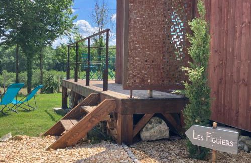 Sainte Croix de Beaumont House | Tiny luxe & Spa privatif - les Figuiers