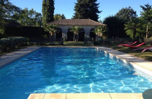 Liorac-sur-Louyre House | Typical mansion with pool in a haven of peace