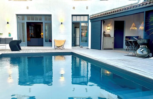 Le Bois-Plage-en-Re House | Upscale villa with pool in Bois-Plage-en-Ré