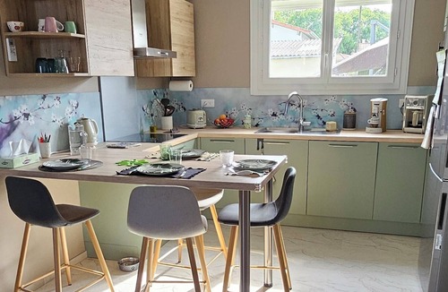 Dax House | Vacation home; 5 min from the center of Dax and 30 min from the beaches
