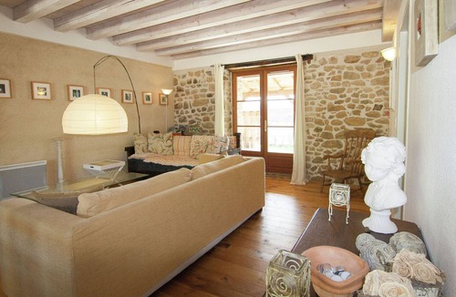 Roussines Cottage | Very spacious and beautifully furnished home on a property with a heated pool.