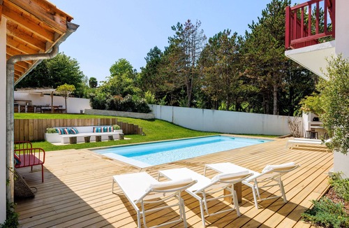 Arcangues Villa | Villa Alba - Villa au charme bohème