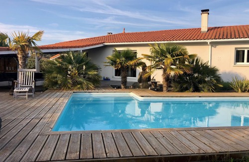 Le Teich Villa | Villa Avec Piscine Dans Écrin de Verdure Bassin Arcachon 6 Couchages