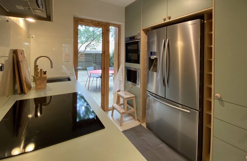 Piraillan House | Villa Cap-Ferret, in the pines, overview of heated pool. PROM50% 8-14/07