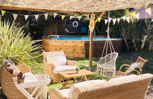 Biscarrosse Plage Villa | Villa Forêt swimming pool and jacuzzi 10mn walk Biscarrosse Plage