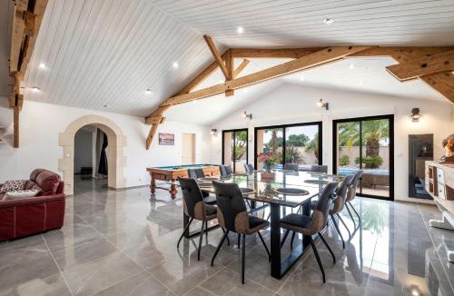 Saint Nazaire sur Charente House | Villa Boyard - Pour 10 avec piscine privée et jacuzzi