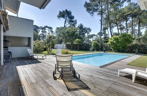 Les Estagnots Villa | Villa lac Hossegor pour 10 avec climatisation et piscine chauffée
