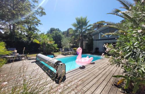 Vieux-Boucau-les-Bains House | *VILLA PALMA* 5 suites parentales, plage à 600 m, Vieux-Boucau