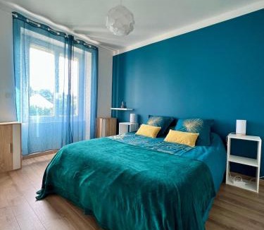 Brive-la-Gaillarde House | Villa Quintel -Proche gare & centre -JardinBalcon