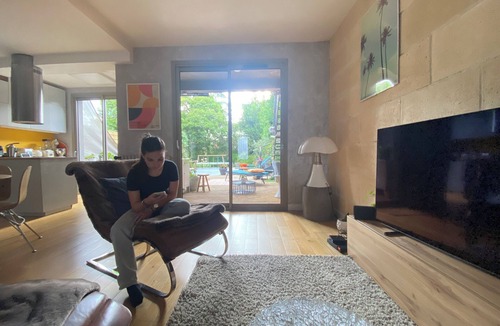 Floirac House | Villa stone heated pool Bordeaux unesco