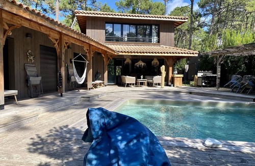 Piraillan Villa | VILLAVI ! a charming wooden villa on the heights of Piraillan