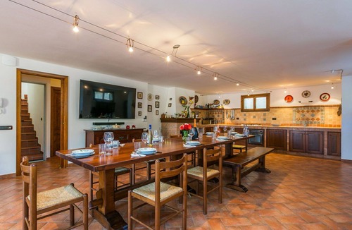Cecina House | Wonderful private villa with private pool, A/C, WIFI, hot tub, TV, patio and pets allowed