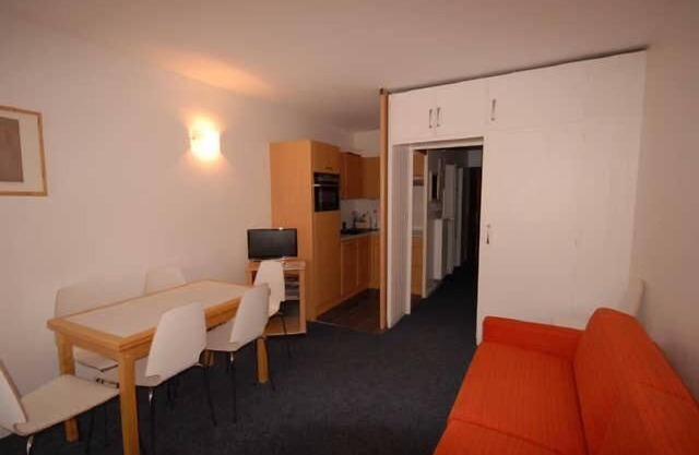 50m from ski slopes, 6th floor, view mountain, balcony, tv, 27m², Gourette