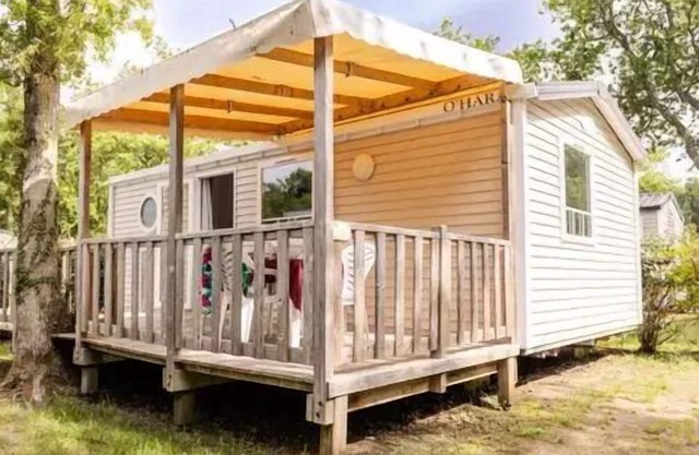 Camping Les Chèvrefeuilles * - Mobilhome for 4 people